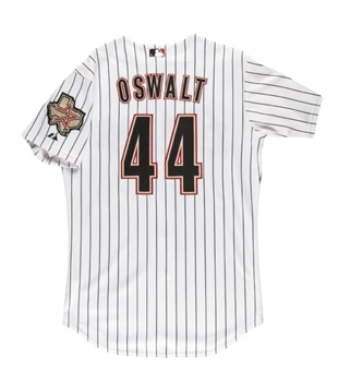 2010 Roy Oswalt Game Worn Houston Astros Home Jersey (Astros LOA)